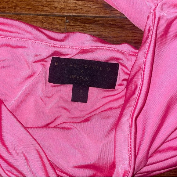 New! Michael Costello X REVOLVE Kylie Cut out Mini Dress 💗 Small - Picture 10 of 10